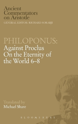 Cover of Against Proclus "On the Eternity of the World 6-8"