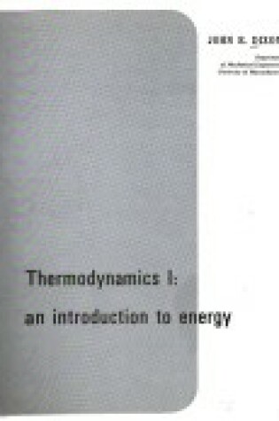 Cover of Thermodynamics