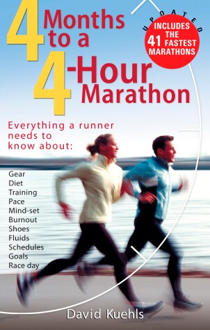 Book cover for 4 Months to a 4 Hour Marathon