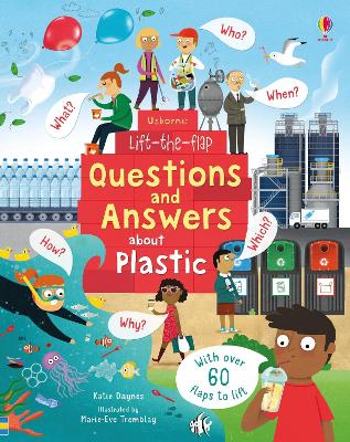 Cover of Lift-the-Flap Questions and Answers about Plastic