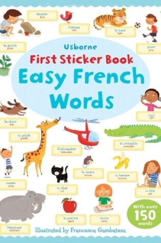 Cover of First Sticker Book Easy French Words