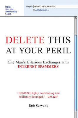 Book cover for Delete This at Your Peril