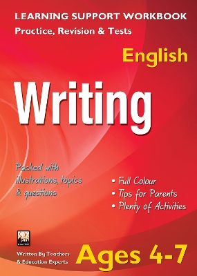 Book cover for Writing, Ages 4–7 (English)