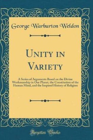 Cover of Unity in Variety