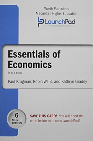 Cover of Launchpad for Krugman's Essentials of Economics (6 Month Access)