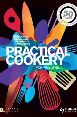 Cover of Practical Cookery for Level 2 VRQ