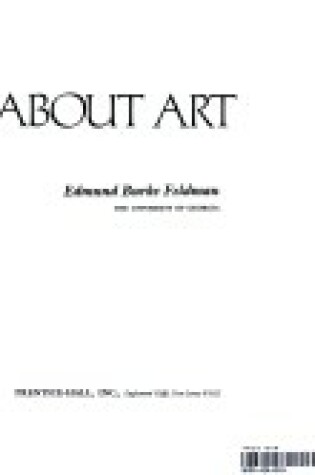 Cover of Thinking about Art