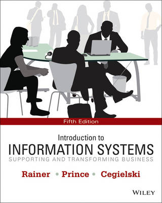 Book cover for Introduction to Information Systems 5e + Wileyplus Registration Card