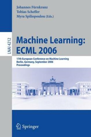 Cover of Machine Learning