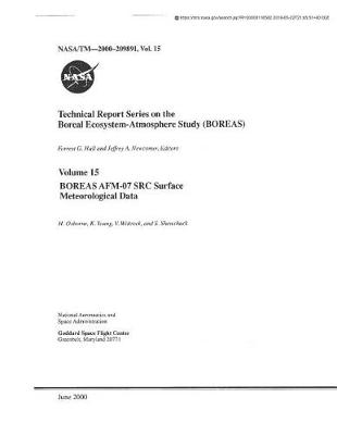 Book cover for Boreas Afm-07 Src Surface Meteorological Data