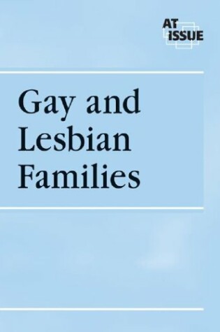 Cover of Gay and Lesbian Families