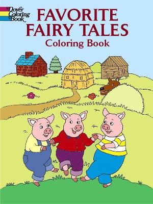 Book cover for Favorite Fairy Tales Coloring Book