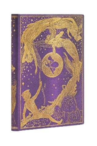 Cover of Violet Fairy Mini Unlined Hardcover Journal