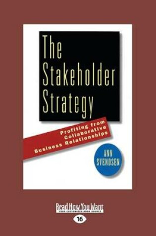 Cover of The Stakeholder Strategy