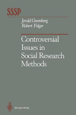 Cover of Controversial Issues in Social Research Methods