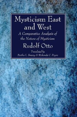 Cover of Mysticism East and West