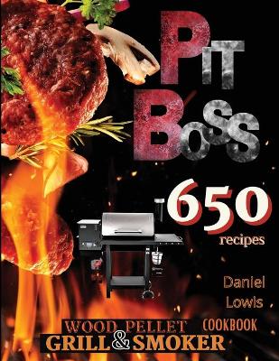 Book cover for Pit Boss Wood Pellet Grill & Smoker Cookbook