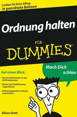 Cover of Ordnung halten fur Dummies