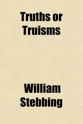 Book cover for Truths or Truisms (Volume 2)