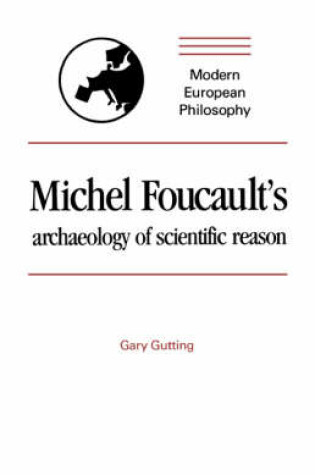 Cover of Michel Foucault's Archaeology of Scientific Reason