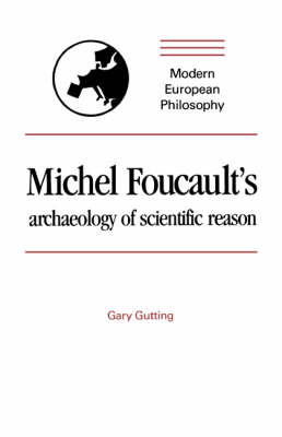 Cover of Michel Foucault's Archaeology of Scientific Reason