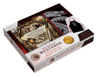 Book cover for The Official Westeros Cookbook and Apron Gift Set