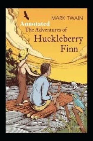 Cover of The Adventures of Huckleberry Finn "Annotated" Textbook