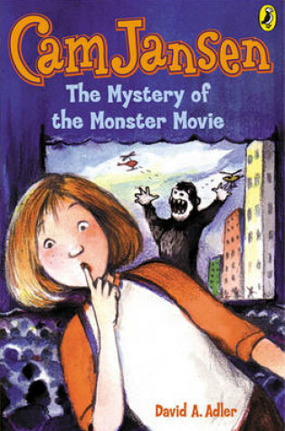 Cover of CAM Jansen #8 Mystery of the Monster Movie