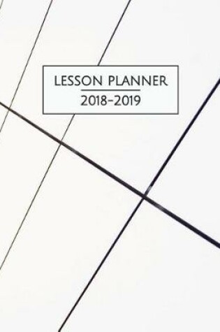 Cover of Lesson Planner for Teachers 2018-2019