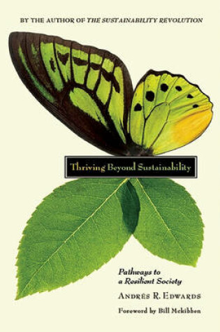 Cover of Thriving Beyond Sustainability