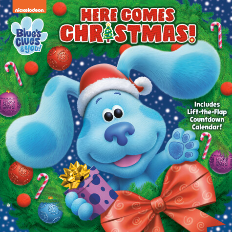 Book cover for Here Comes Christmas! (Blue's Clues & You)