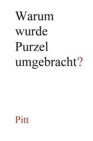 Cover of Warum wurde Purzel umgebracht?