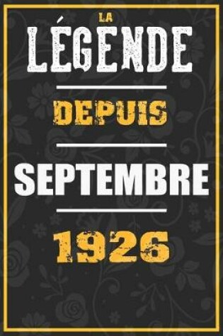 Cover of La Legende Depuis SEPTEMBRE 1926