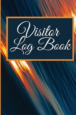 Book cover for Visitor Log Book