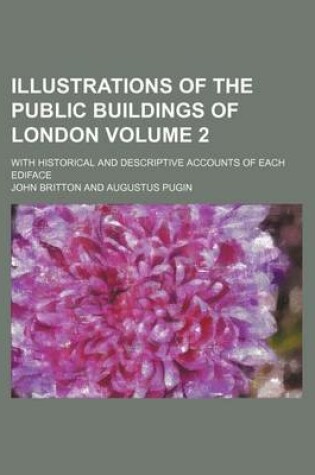 Cover of Illustrations of the Public Buildings of London; With Historical and Descriptive Accounts of Each Ediface Volume 2