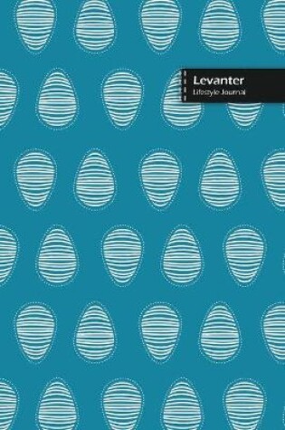 Cover of Levanter Lifestyle Journal, Blank Write-in Notebook, Dotted Lines, Wide Ruled, Size (A5) 6 x 9 In (Royal Blue)