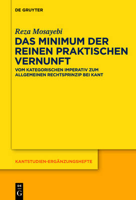 Cover of Das Minimum Der Reinen Praktischen Vernunft