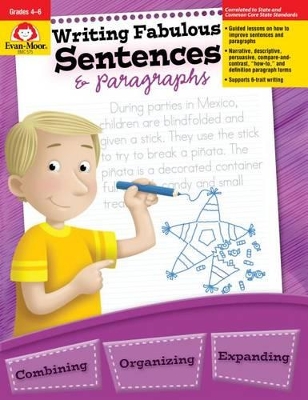 Book cover for Writing Fabulous Sentences & Paragraphs