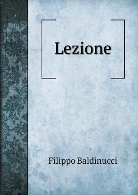 Book cover for Lezione