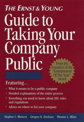 Cover of The Ernst and Young Guide to Taking Your Company Public