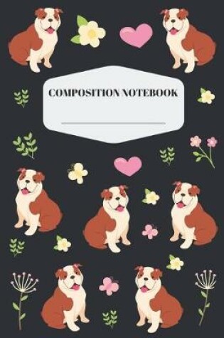 Cover of Bulldog Composition Notebook