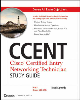 Cover of CCENT Cisco Certified Entry Networking Technician Study Guide