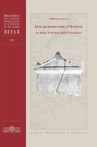 Cover of Une microhistoire d'Athenes