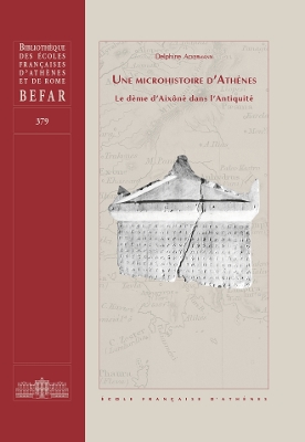 Cover of Une microhistoire d'Athenes