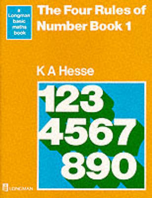 Book cover for Four Rules of Number Pupils Book 1