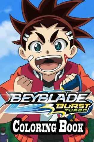 Cover of Beyblade Burst Turbo Coloring Book