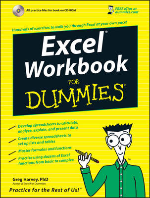 Book cover for Excel Workbook For Dummies