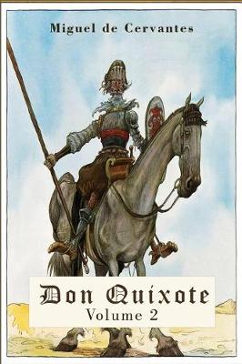 Book cover for Don Quixote Volume 2 (Illustrated)