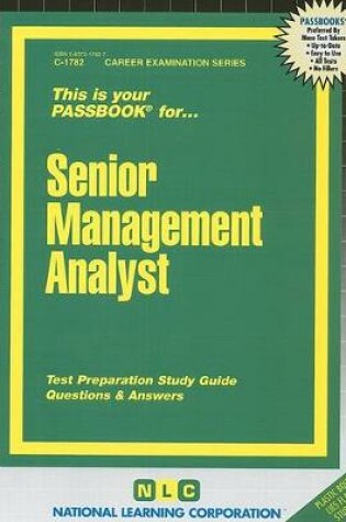 Cover of Senior Management Analyst