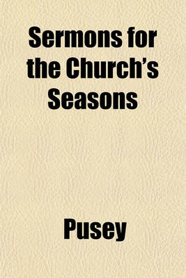 Book cover for Sermons for the Church's Seasons